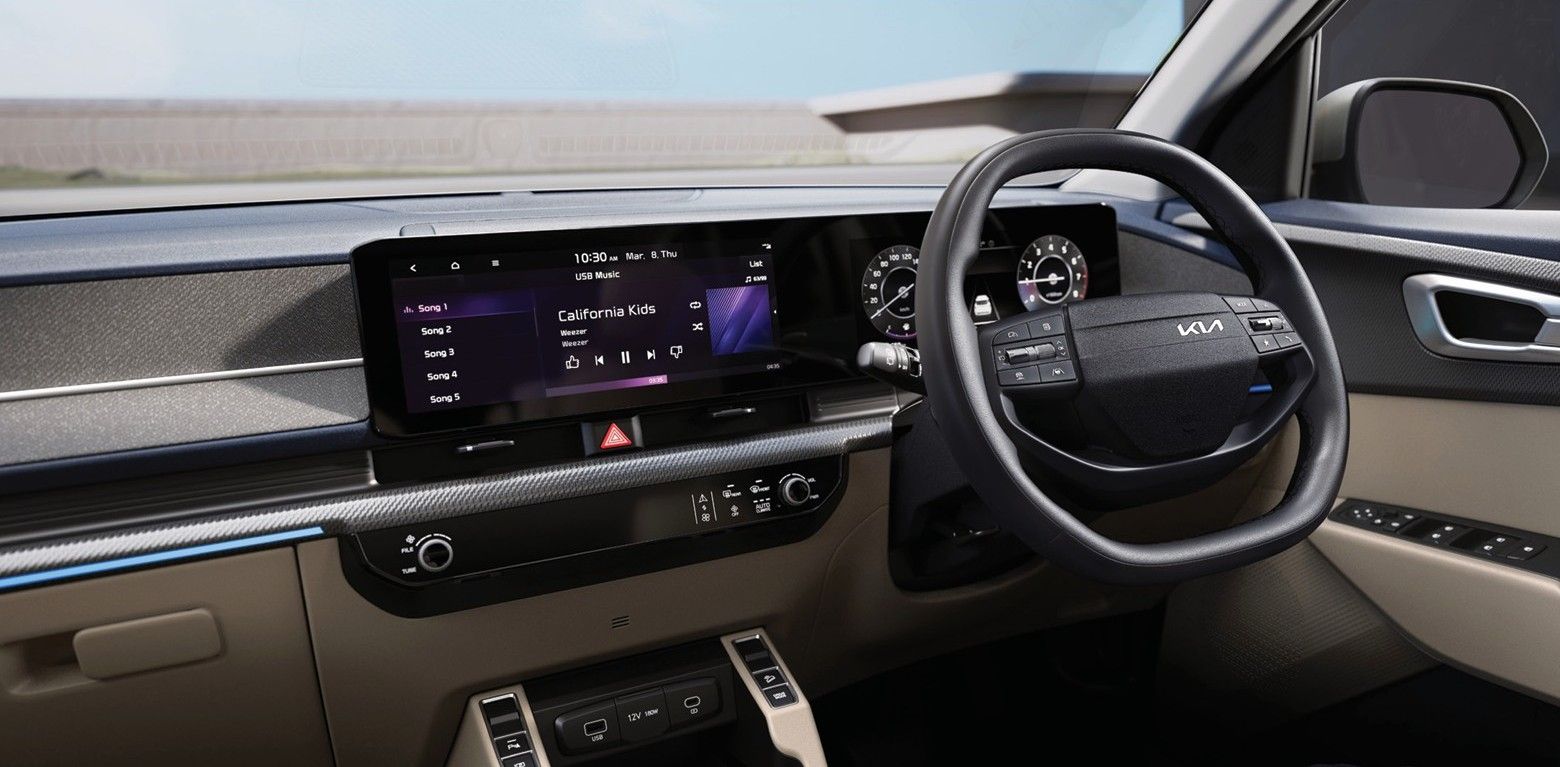 Interior Kia Carens 2026. 