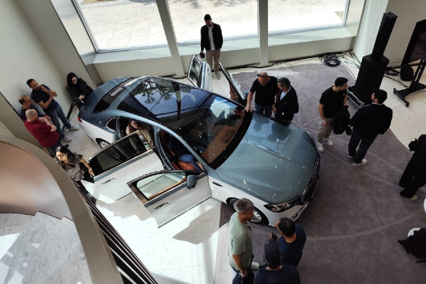 Maybach Brand Center di Gangnam, Seoul, Korea Selatan. 