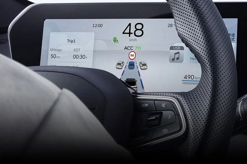 panel instrumen Geely Coolary