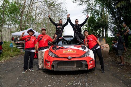 Dominasi di Banjarbaru, TGRI Sapu Bersih Kemenangan Seri 1 & 2 Kejurnas Rally 2026
