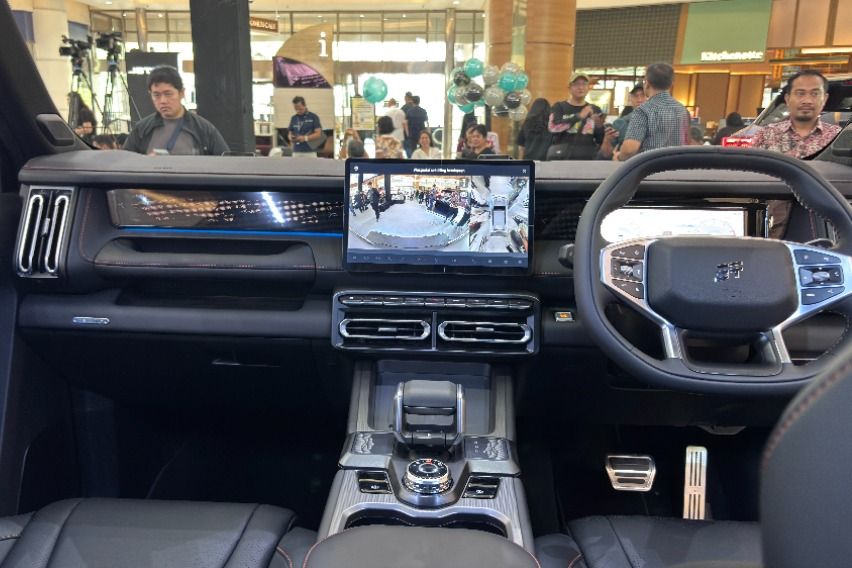 Interior Jetour T1. 