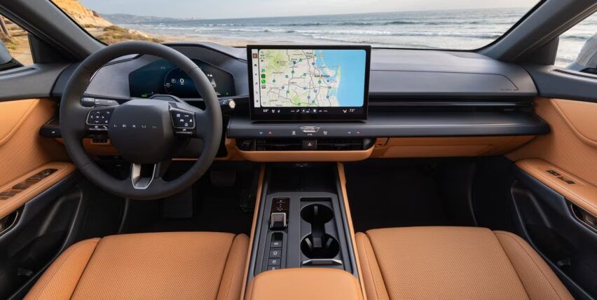 Interior Lexus ES 2026.