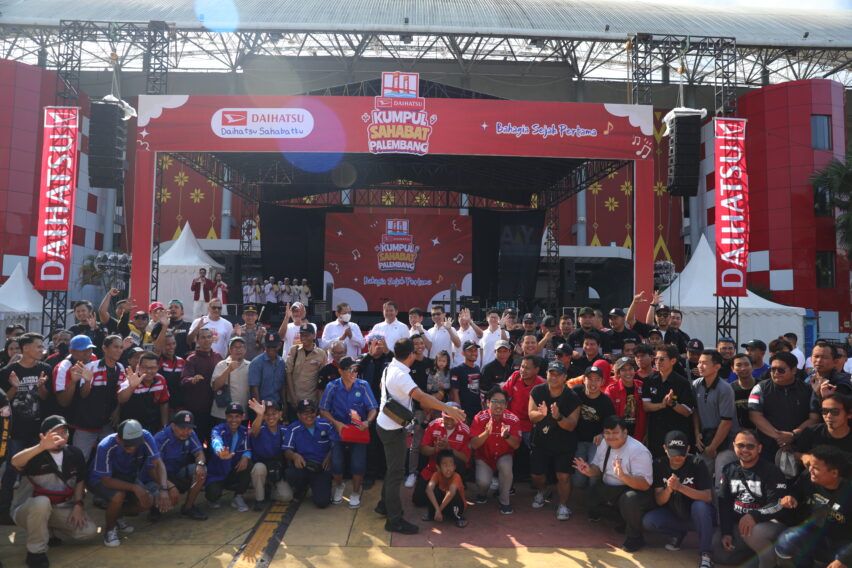 Member komunitas mobil di Daihatsu Kumpul Sahabat (DKS) Palembang 2025. 