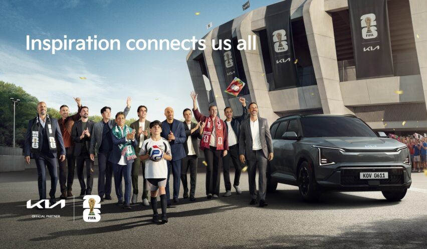 Kia menjadi sponsor FIFA Piala Dunia 2026. 