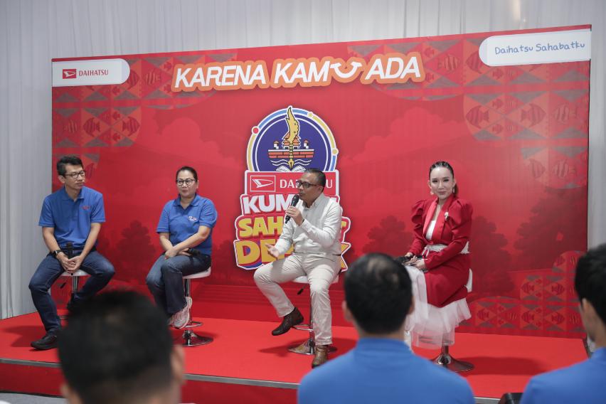 Konferensi pers pembukaan DKS Depok 2026 dihadiri petinggi PT ADM dan perwakilan Pemkot Depok