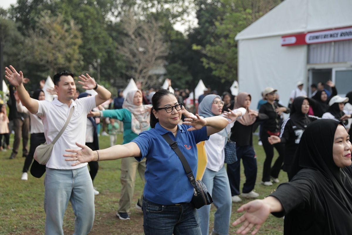 Zumba di Daihatsu Kumpul Sahabat Depok 2026