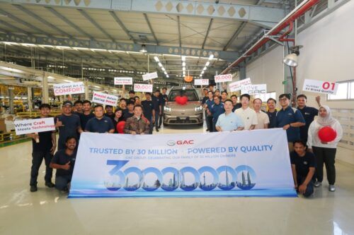 GAC Produksi 30 Juta Unit Kendaraan Global, Indonesia Pegang Peranan Penting