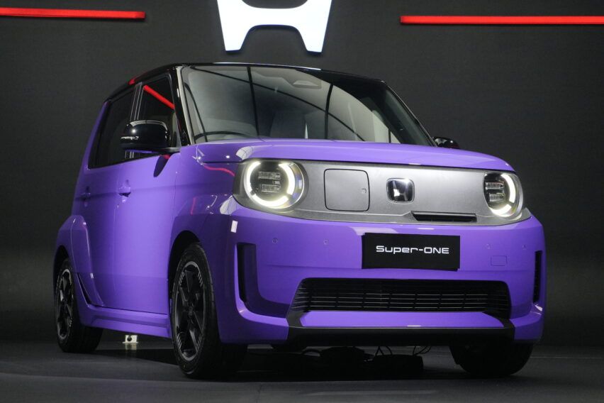 Eksterior depan Honda Super-ONE