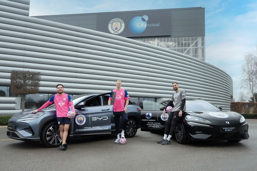 BYD x Manchester City. 