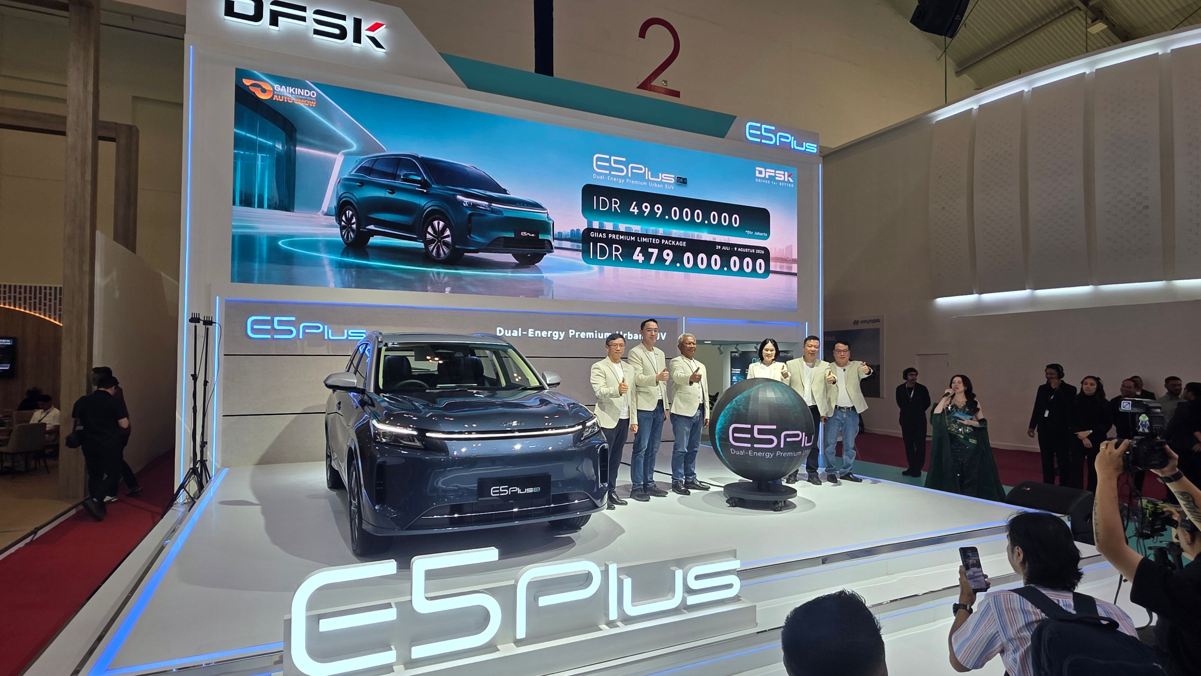 Peluncuran DFSK E5 Plus Ultra + di GIIAS 2026.