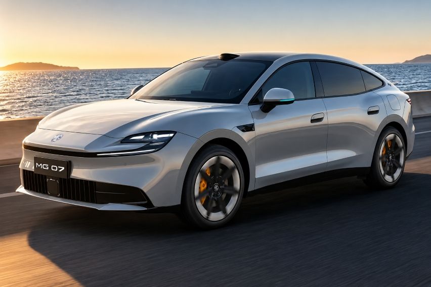 MG 07 PHEV terdaftar di Cina