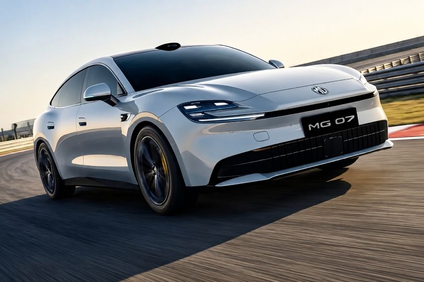 MG 07 PHEV terdaftar di Cina