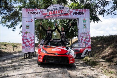 Toyota Gazoo Racing Indonesia Kunci Gelar Juara Nasional Kejurnas Rally 2026