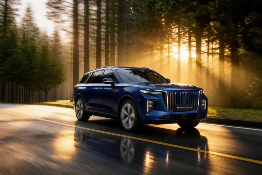 Hongqi E-HS9 di Indonesia
