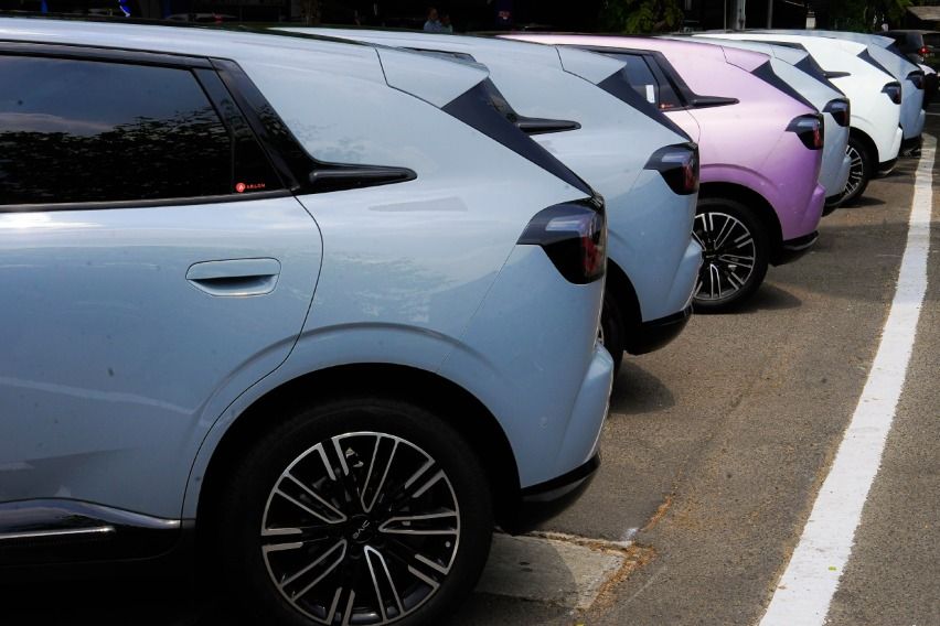Eksterior belakang BAIC T1