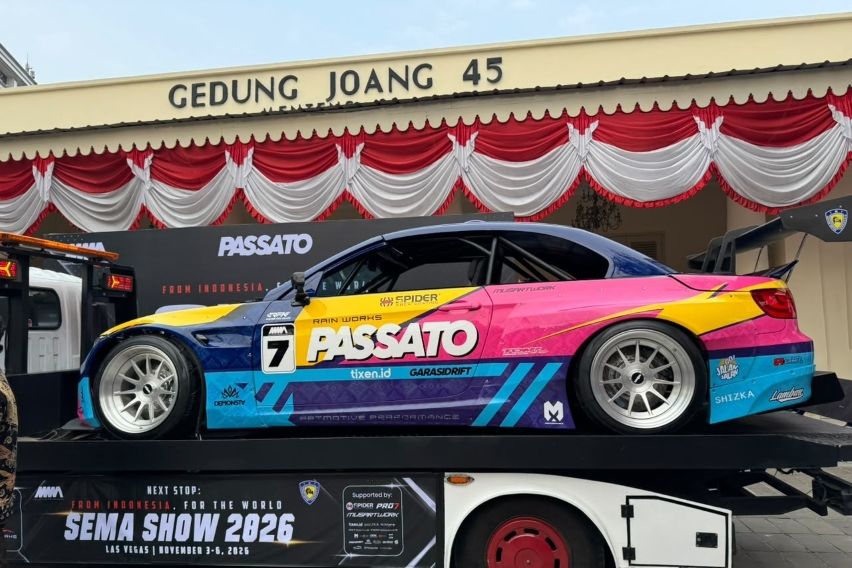 BMW PASSATO gedung joang 45 to SEMA Show 2026