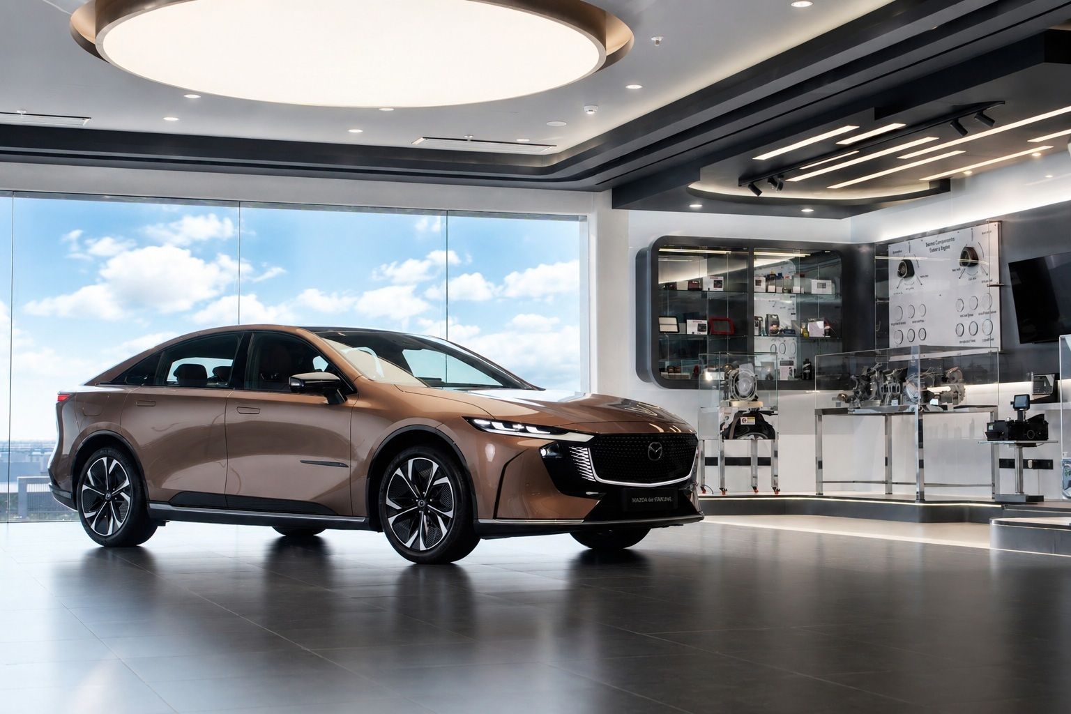 Mazda 6e Fastback.