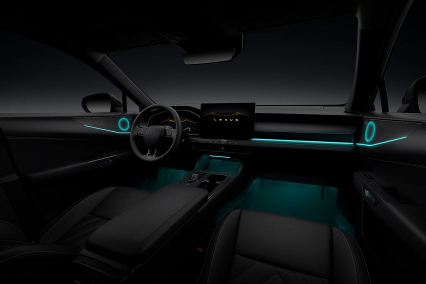 Interior Lexus NX Facelift 2026. 