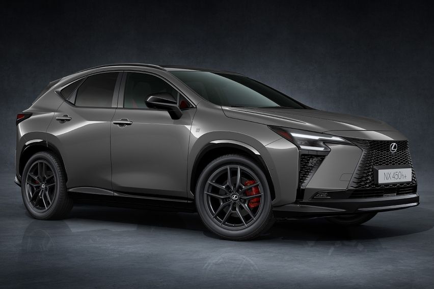 Eksterior depan Lexus NX Facelift 2026. 