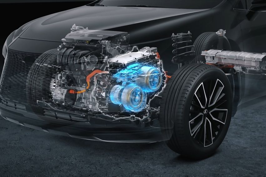 Teknologi hybrid Lexus NX Facelift 2026. 