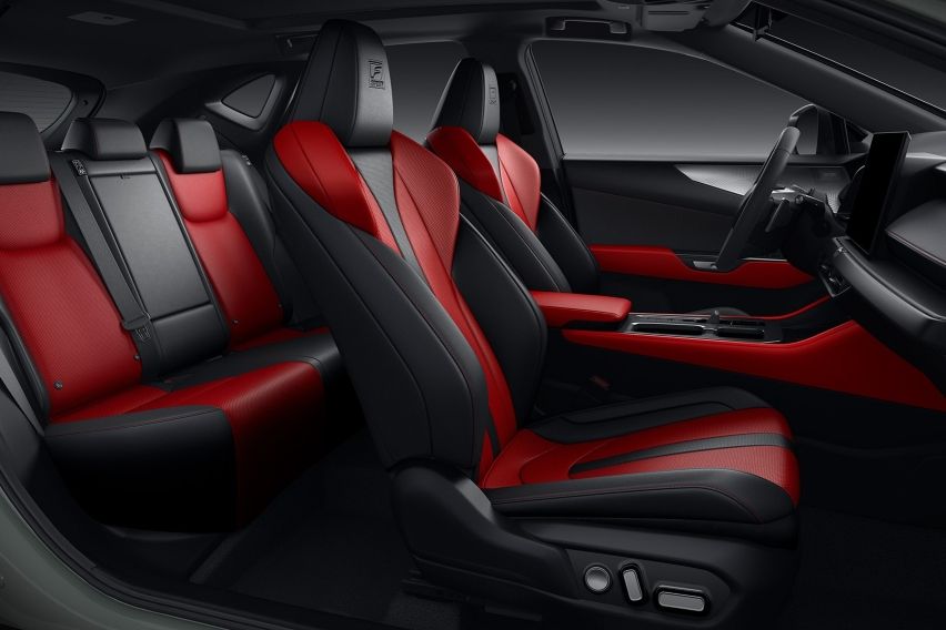 Interior dan jok Lexus NX Facelift 2026. 