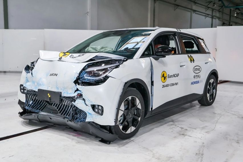 Euro NCAP Crash & Safety Tests AION UT  tahun 2026. 