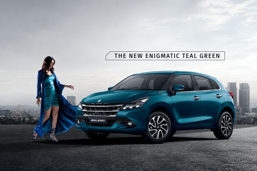 Suzuki Baleno facelift 2026  India. 