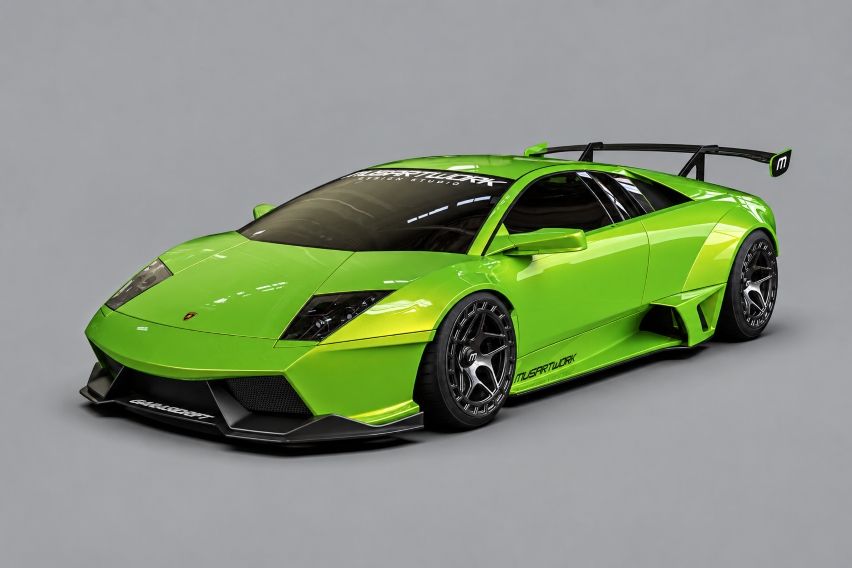 Lamborghini Murcielago Drift Bull by Garasi Drift.