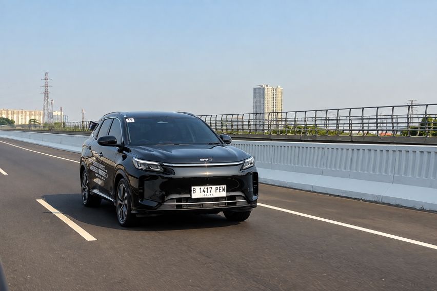 Media test drive DFSK E5 Plus Jakarta  - Bali. 
