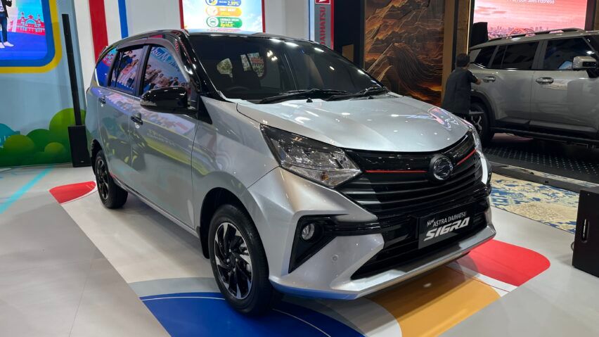 New Astra Daihatsu Sigra di Booth Daihatsu GIIAS Semarang 2026. 