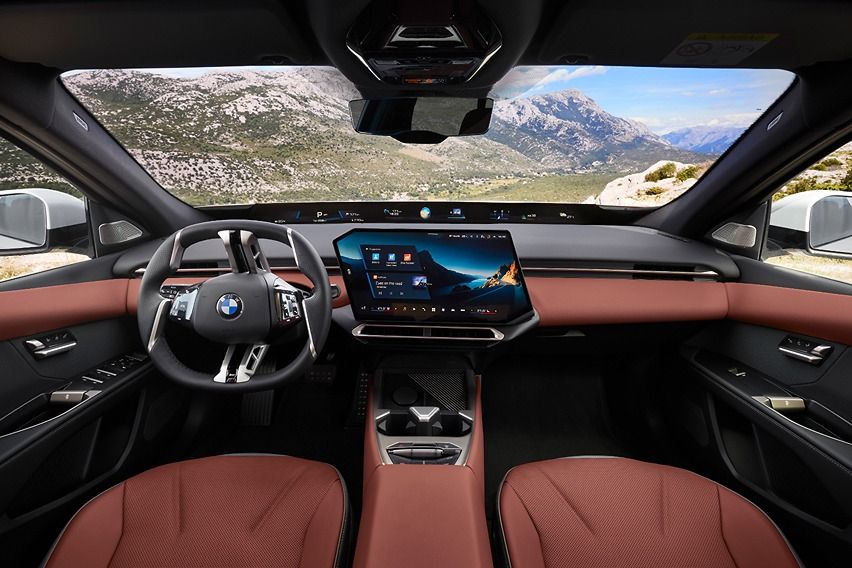 Interior BMW 3 Series G50 2027. 