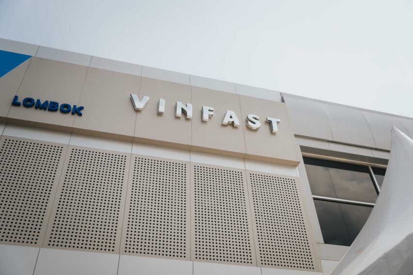 Pembukaan diler resmi VinFast di Lombok, Nusa Tenggara Barat. 